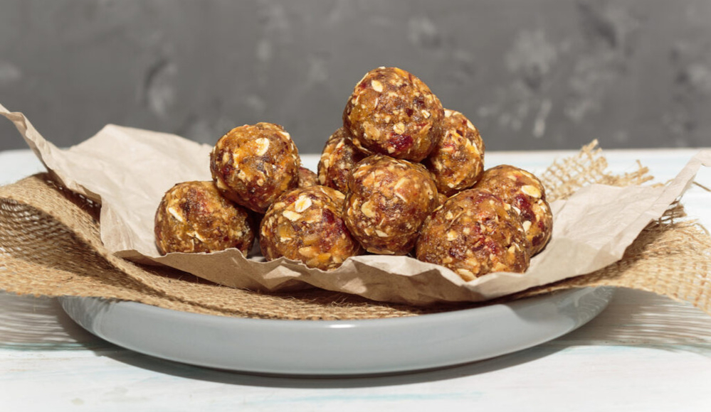 Homemade energy balls